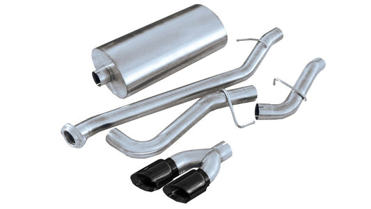 Corsa 1999-2006 GMC Sierra Reg. Cab/Short Bed 1500 4.8L V8 Black Sport Cat-Back Exhaust