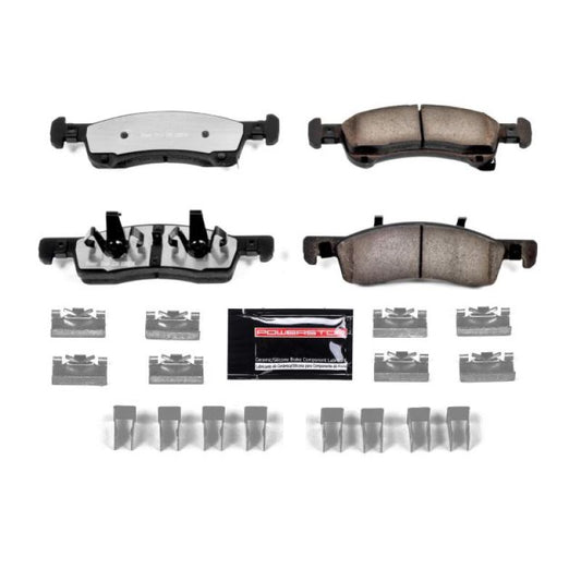 Power Stop 03-06 Ford Expedition Front Z36 Truck & Tow Brake Pads w/Hardware