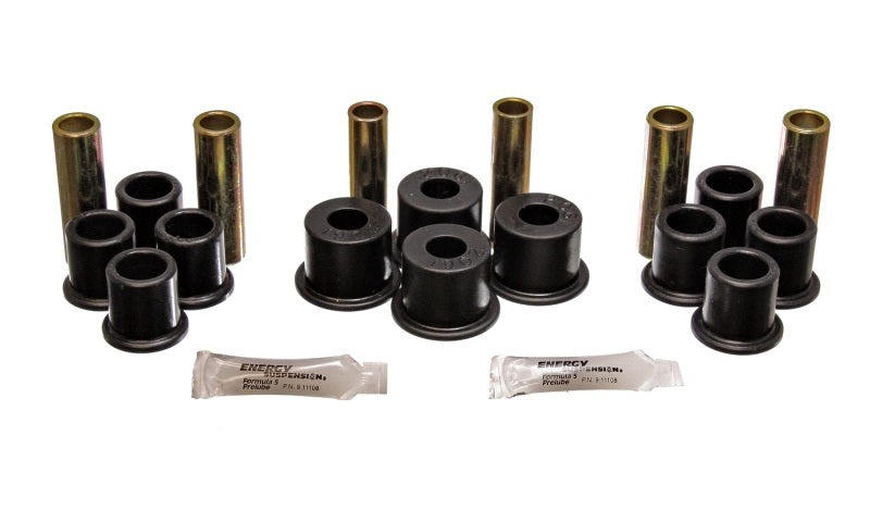 Energy Suspension 8/81-96 Ford F100/F150 2WD Black Rear Leaf Spring Bushing Set