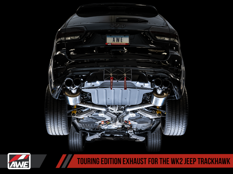 AWE Tuning 2020 Jeep Grand Cherokee SRT/Trackhawk Touring Edition Exhaust - Use w/Stock Tips