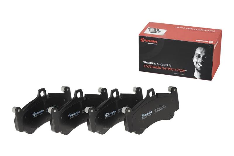 Brembo 09-16 Porsche 911/13-16 Boxster/14-16 Cayman Front Premium Low-Met OE Equivalent Pad