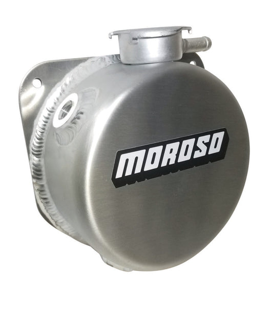 Moroso Universal Coolant Expansion Tank - Stamped Filler Neck - 1qt - 2-5/8in