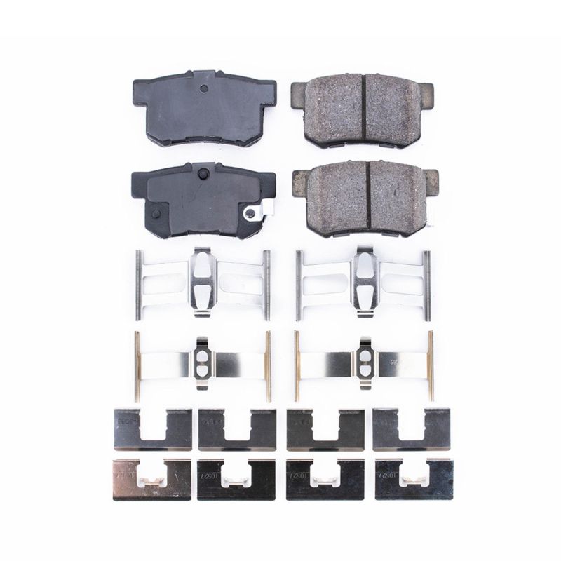 Power Stop 97-99 Acura CL Rear Z17 Evolution Ceramic Brake Pads w/Hardware