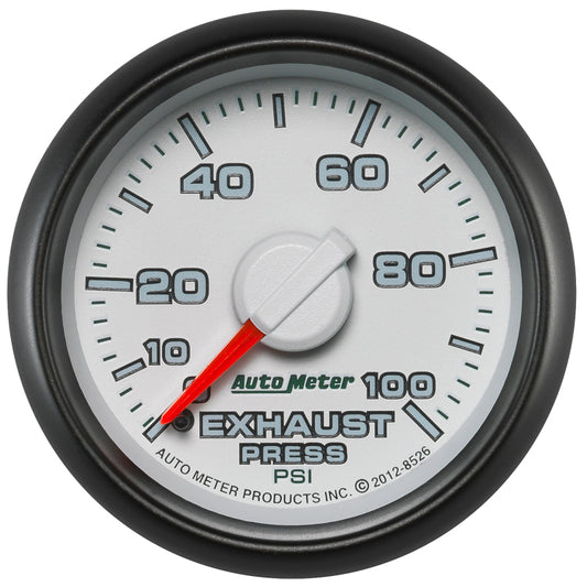 Autometer Factory Match 52.4mm Mechanical 0-100 PSI Exhaust (Drive) Pressure Gauge