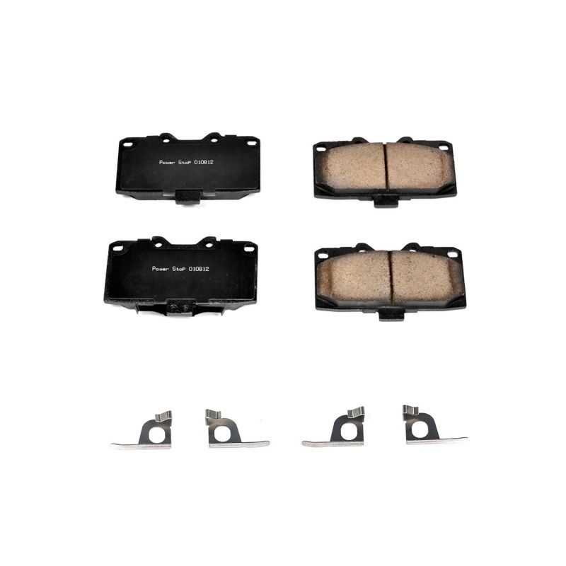 Power Stop 06-07 Subaru Impreza Front Z17 Evolution Ceramic Brake Pads w/Hardware