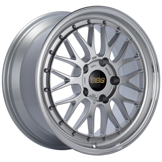 BBS LM 18x8.5 5x130 ET56 CB71.6 Diamond Silver Center Diamond Cut Lip Wheel