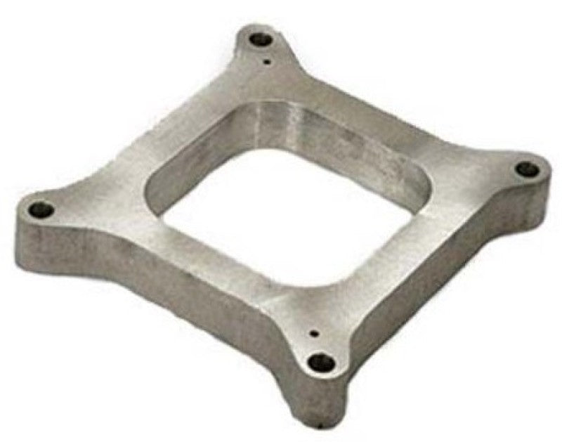 Moroso 4150/4160 Carburetor Spacer - Open Plenum - 1in - Cast Aluminum