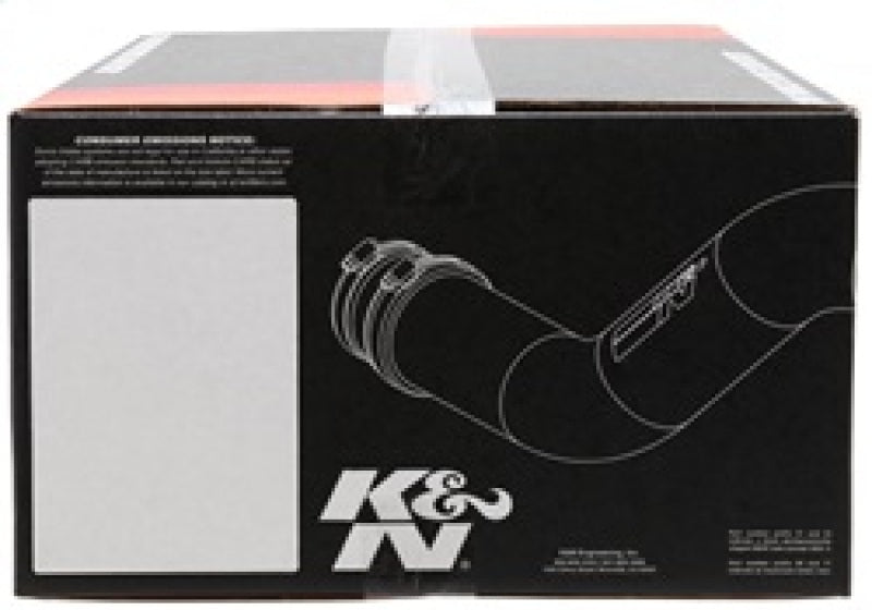 K&N 03-04 Evo 8 ONLY Red Typhoon Short Ram Intake