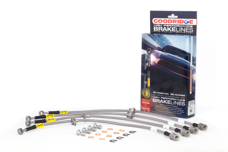 Goodridge 02-07 Subaru WRX/STi Brake Line Kit