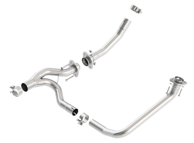 Borla 2012-2016 Jeep Wrangler JK 3.6L 2 & 4 Door Y-Pipe