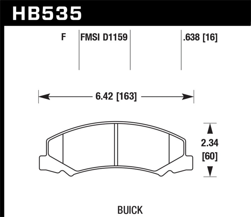 Hawk HPS Street Brake Pads