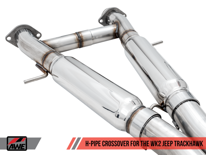 AWE Tuning 2020 Jeep Grand Cherokee SRT/Trackhawk Touring Edition Exhaust - Use w/Stock Tips