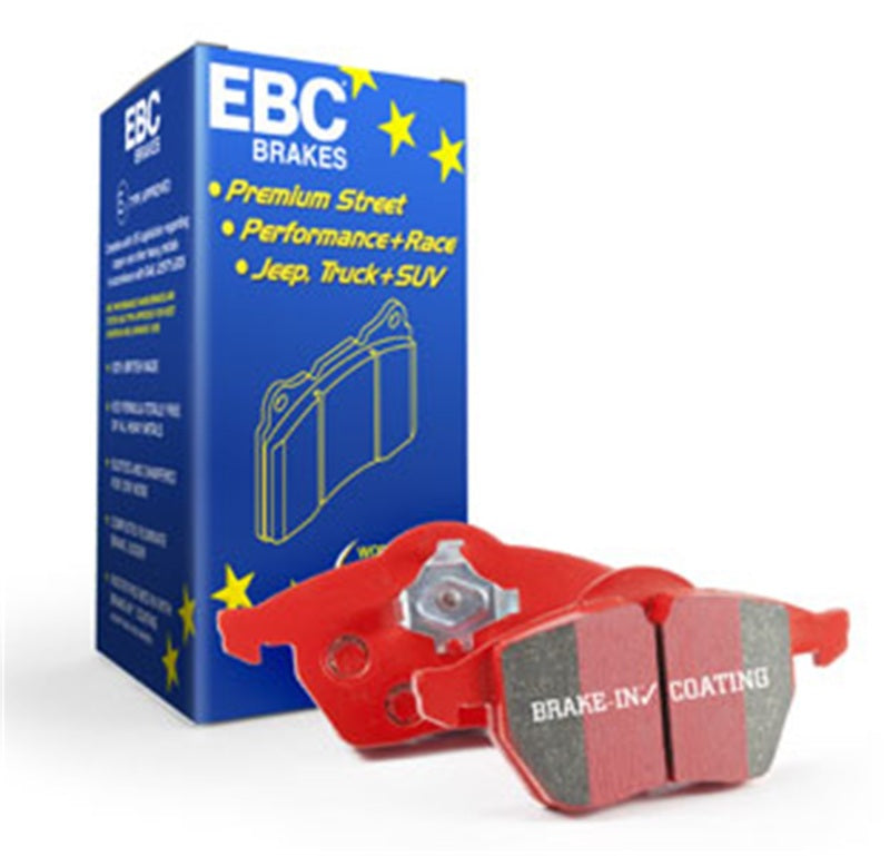 EBC 14+ Jaguar F-Type (Cast Iron Rotors Only) 5.0 Supercharged (490) Redstuff Rear Brake Pads