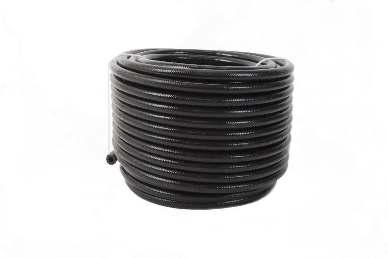 Aeromotive PTFE SS Braided Fuel Hose - Black Jacketed - AN-06 x 16ft