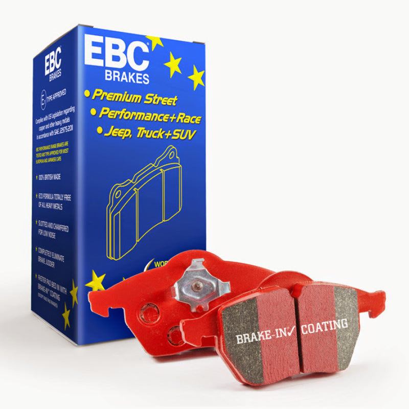 EBC 90-00 Aston Martin Vantage 5.3 (Twin Supercharged)(AP) Redstuff Rear Brake Pads