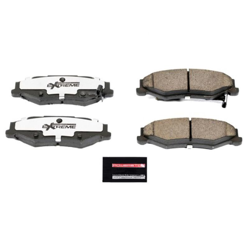 Power Stop 04-09 Cadillac XLR Rear Z26 Extreme Street Brake Pads w/Hardware