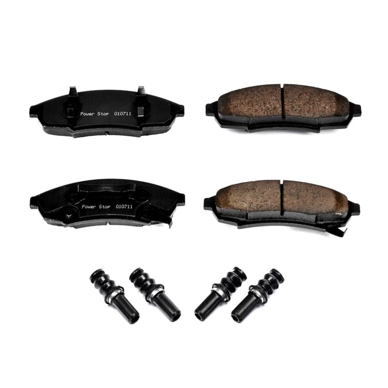 Power Stop 88-96 Buick Regal Front Z17 Evolution Ceramic Brake Pads w/Hardware