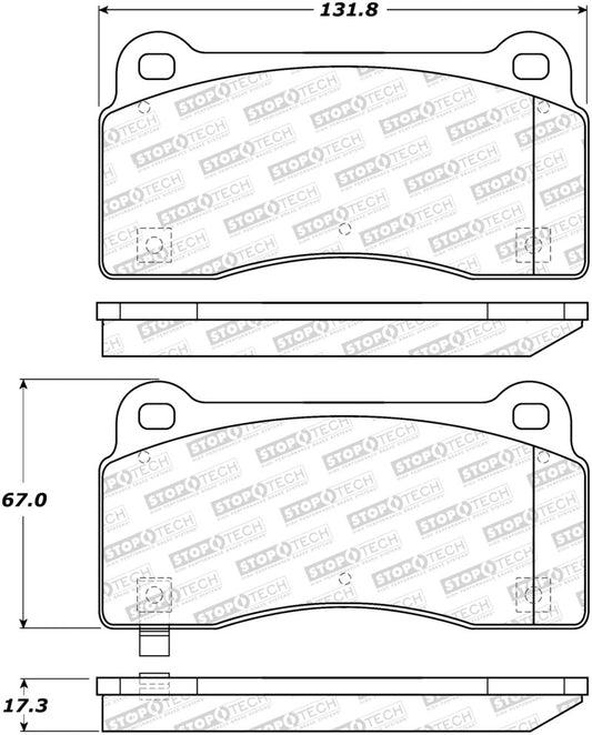 StopTech Street Brake Pads