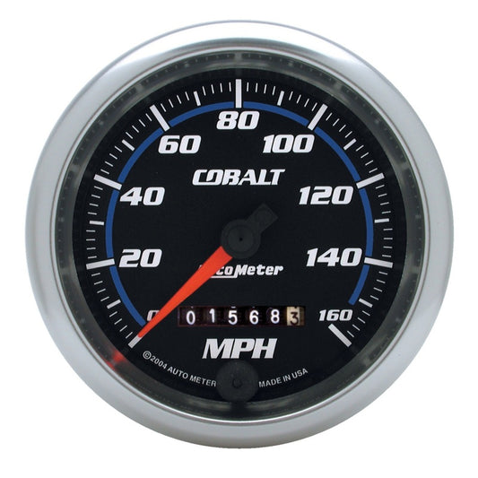 AutoMeter Gauge Speedometer 3-3/8in. 160MPH Mechanical Cobalt