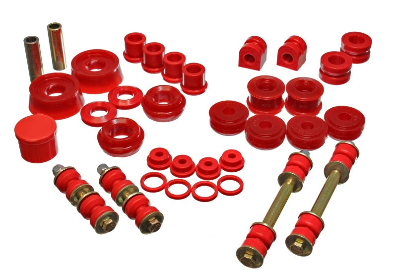 Energy Suspension 03-05 Dodge SRT-4 FWD Red Hyper-flex Master Bushing Set