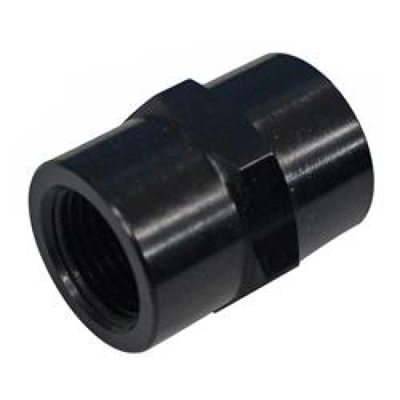 Fragola 1/8 FPT Coupler - Black