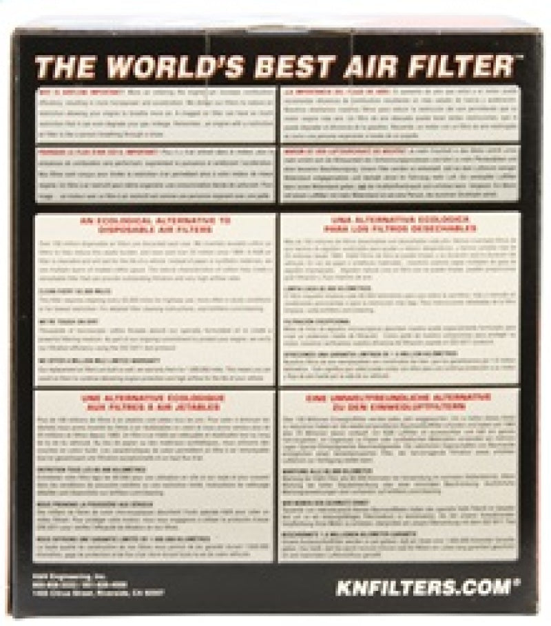 K&N Filter Universal Air Filter Golf VII GTI 3-15/16in FLG / 5-15/32in OD / 7in H