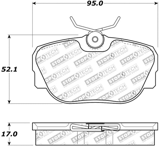 StopTech Street Touring Brake Pads