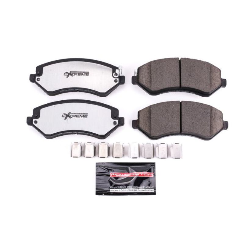 Power Stop 04-07 Chrysler Town & Country Front Z36 Truck & Tow Brake Pads w/Hardware