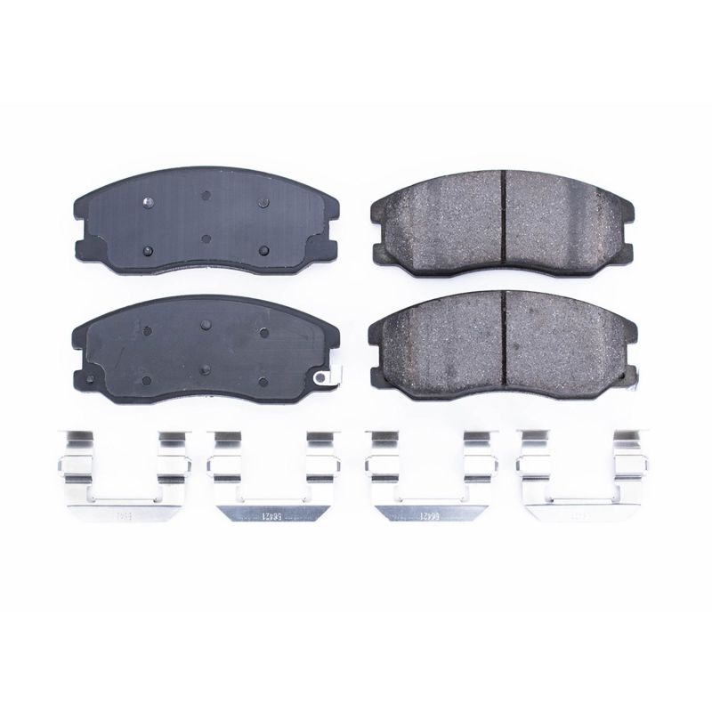 Power Stop 12-15 Chevrolet Captiva Sport Front Z17 Evolution Ceramic Brake Pads w/Hardware