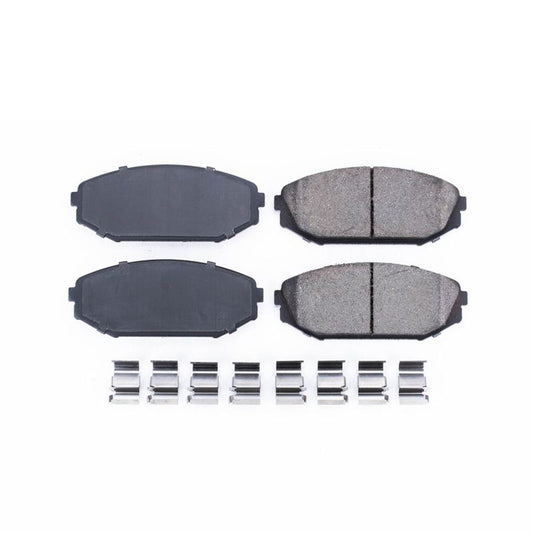 Power Stop 01-02 Acura MDX Front Z17 Evolution Ceramic Brake Pads w/Hardware