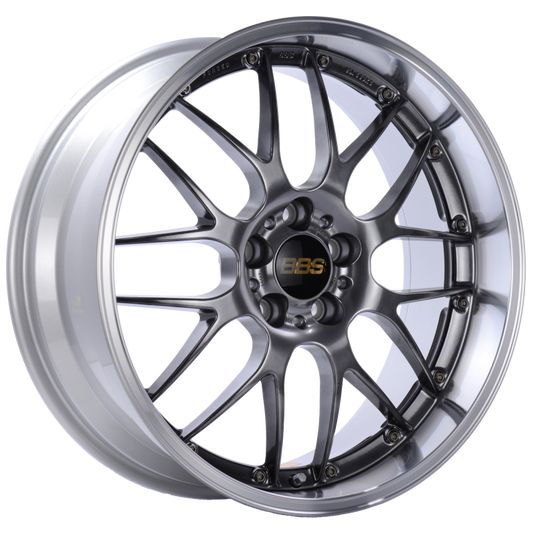 BBS RS-GT 18x11 5x130 ET45 CB71.6 Diamond Black Center Diamond Cut Lip Wheel