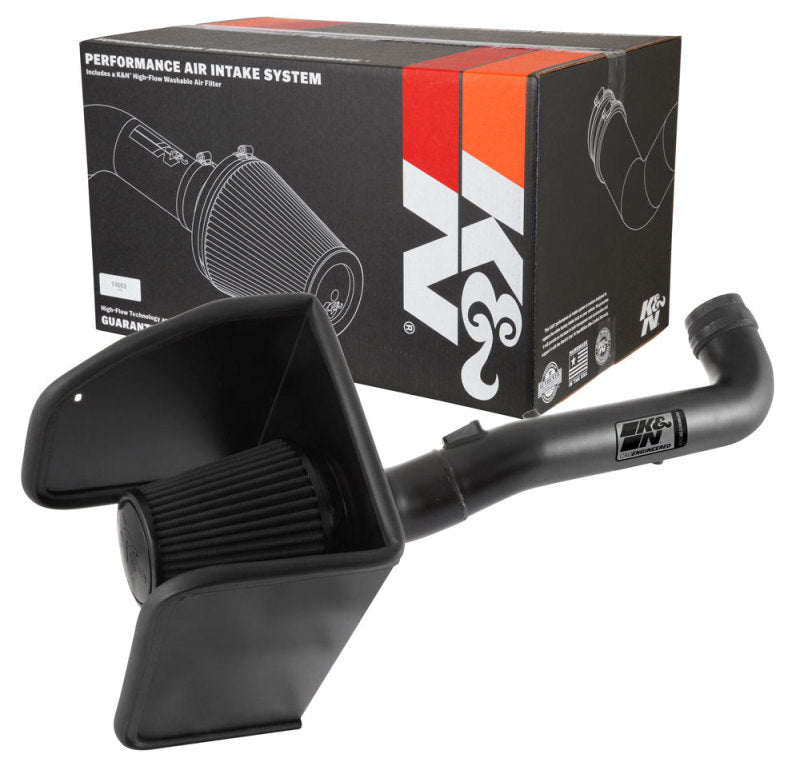 K&N 17-18 Chevrolet Colorado 3.6L V6 Black Performance Intake Kit