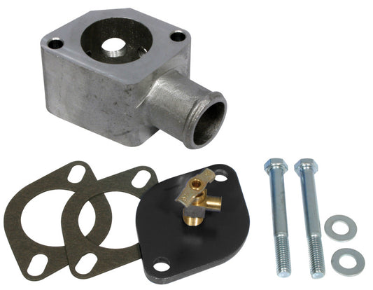 Moroso Chevrolet Waterneck Bleeder Kit - Cast Aluminum