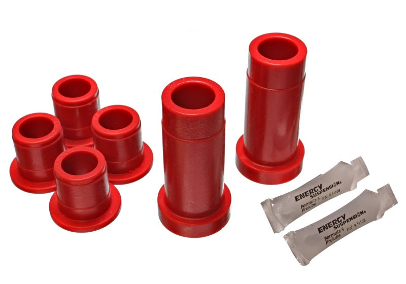 Energy Suspension 84-88 Toyota Pick Up Red Front Lower and Upper Control Arm Bushing Set