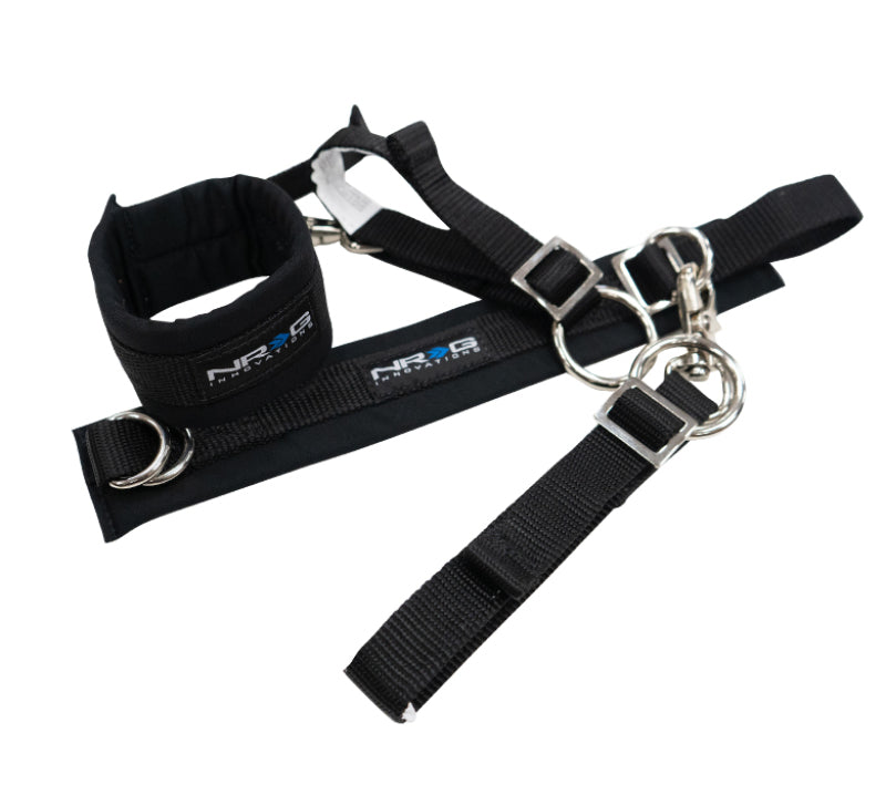 NRG SFI 3.3 Arm Restraints One Pair - Black