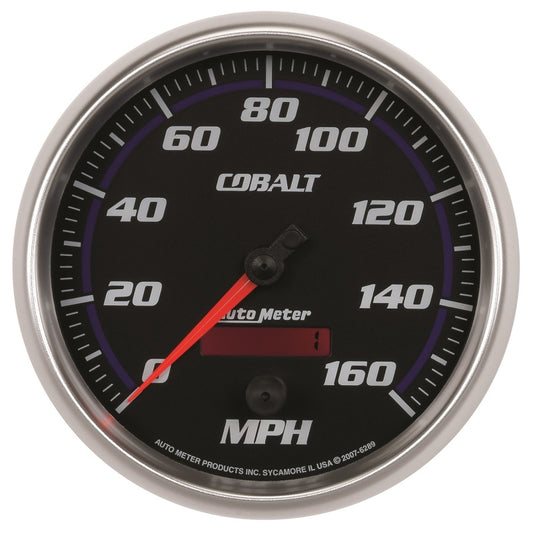 Autometer Cobalt 5in 160mph In-Dash Electronic Programmable Speedometer