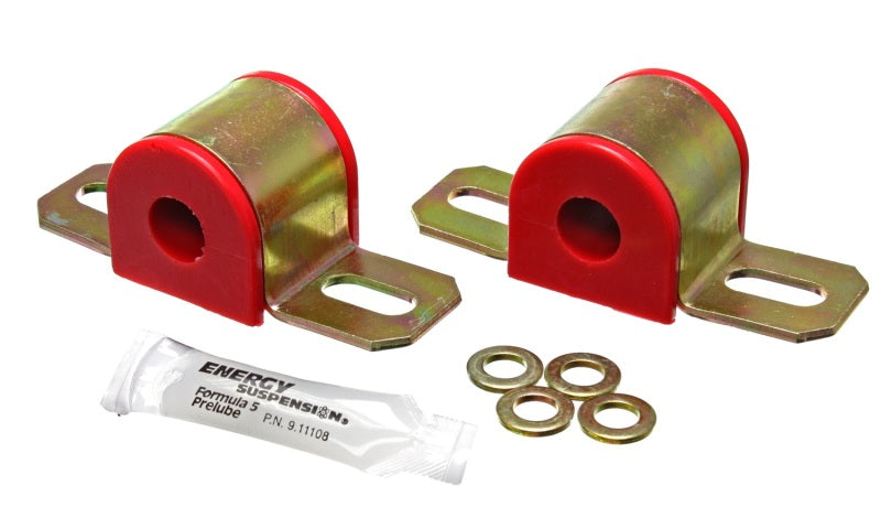 Energy Suspension Universal Red 13/16in / 20.5mm Non-Greaseable Sway Bar Bushings