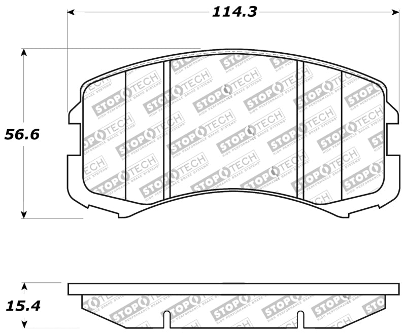 StopTech Performance Brake Pads