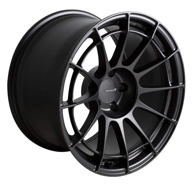 Enkei NT03RR 17x7.0 5x114.3 48mm Offset 75mm Bore (F-Face) Matte Gunmetal Wheel