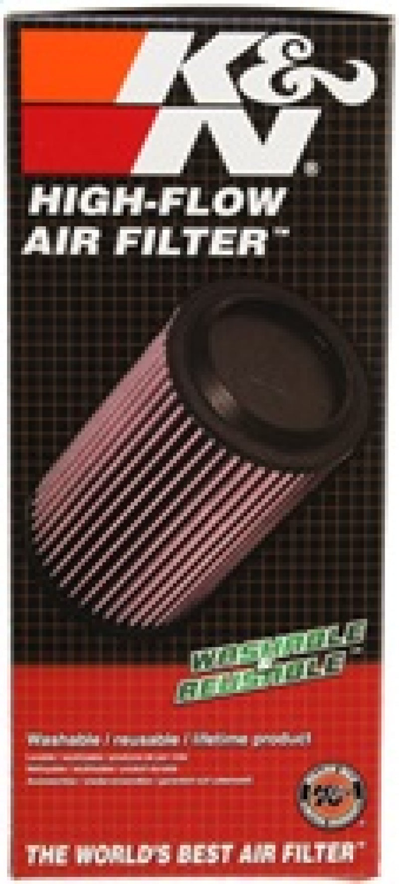 K&N 00-10 Polaris Ranger 425/500/700 Replacement Air Filter