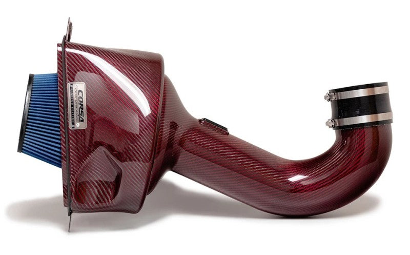 Corsa 2015-19 Chevrolet Corvette C7 Z06 6.2L V8 Red Carbon Fiber Air Intake (Does Not Fit ZR1)