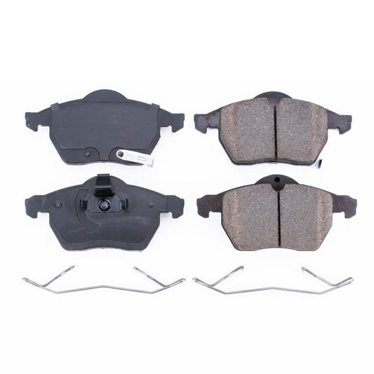 Power Stop 99-03 Saab 9-3 Front Z17 Evolution Ceramic Brake Pads w/Hardware