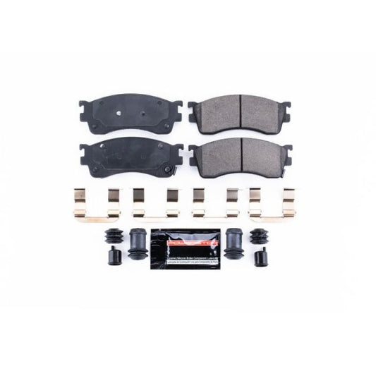 Power Stop 01-02 Mazda Protege Front Z23 Evolution Sport Brake Pads w/Hardware