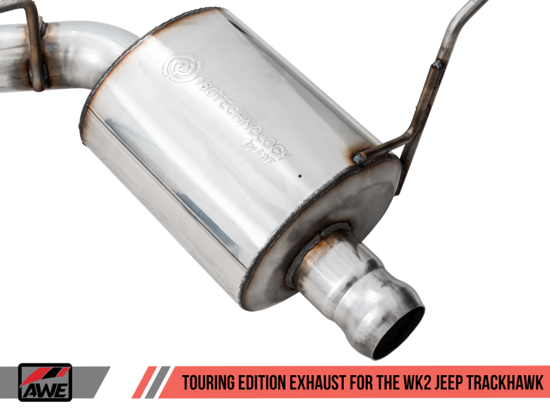 AWE Tuning 2020 Jeep Grand Cherokee SRT/Trackhawk Touring Edition Exhaust - Use w/Stock Tips