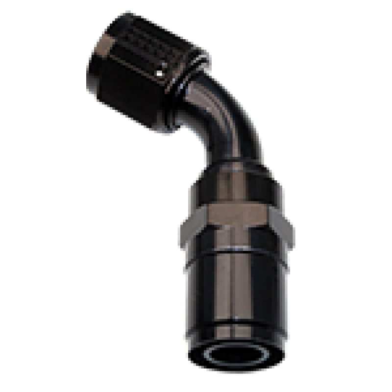 Fragola -10AN Race-Rite Crimp-On Hose End 45 Degree