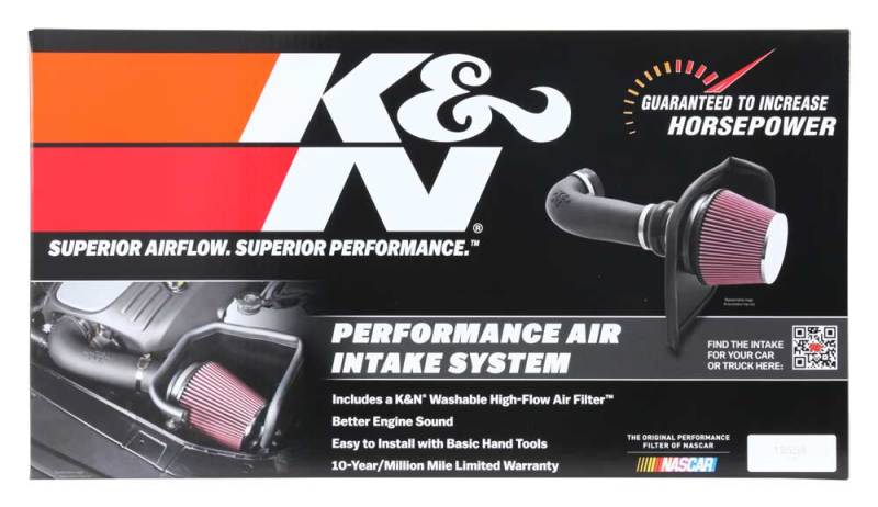 K&N 19-20 Jeep Cherokee L4-2.4L Performance Air Intake Kit