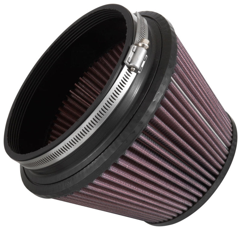 K&N Universal CarbonFiber Filter 6in Flange / 7-1/2in OD-B / 5-1/8in OD-T / 5in H