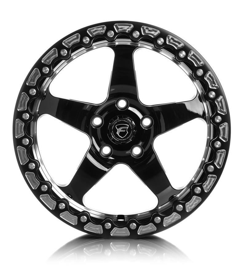 Forgestar D5 Beadlock 18x12 / 5x120.65 BP / ET56 / 8.8in BS Gloss Black Wheel