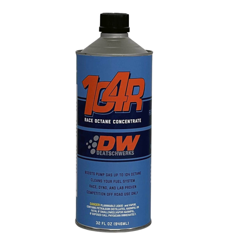 DeatschWerks 104R Race Octane Booster 32oz. Cans - Case of 8