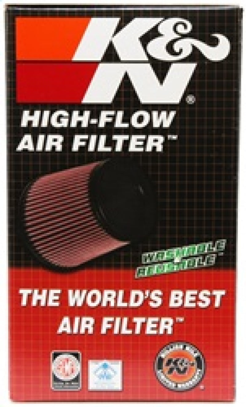 K&N Universal Rubber Filter 3.75in FLG x 5.375in Base x 5.375in Top x 7in Height